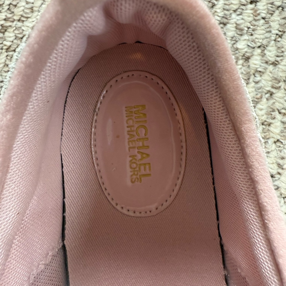 Michael Kors Pink and Brown Sneakers - Picture 4 of 4